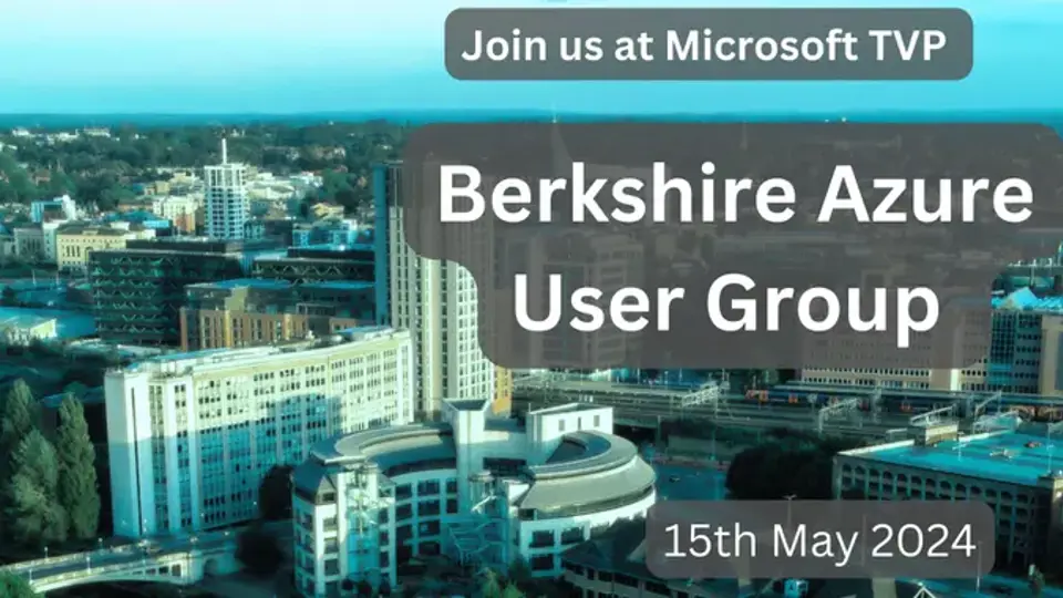Azure Berkshire User Group Launch - May Event 