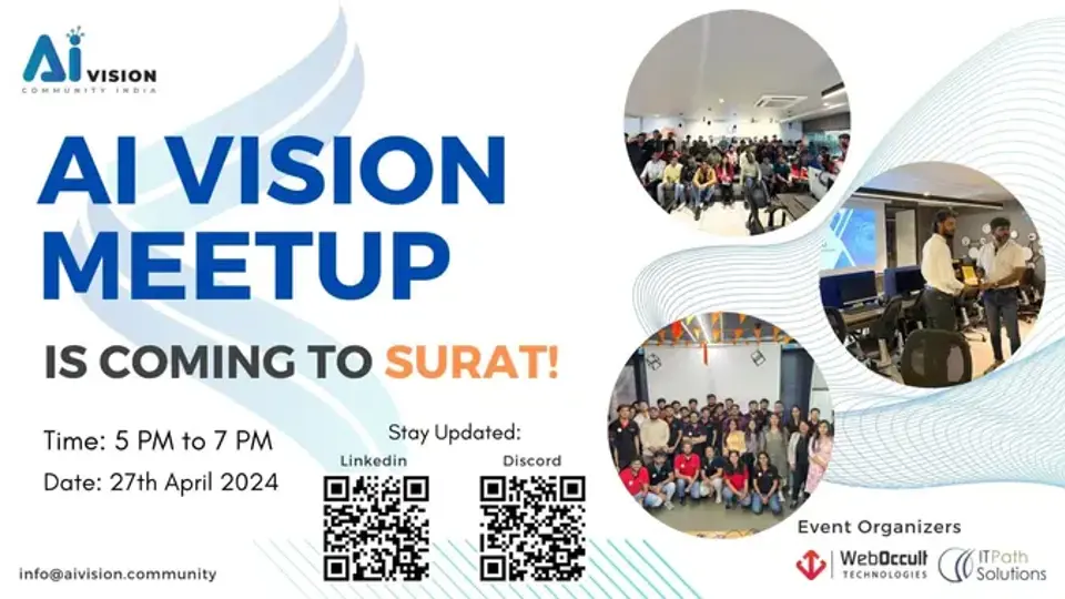AI Vision India Meetup - April 2024 - Surat