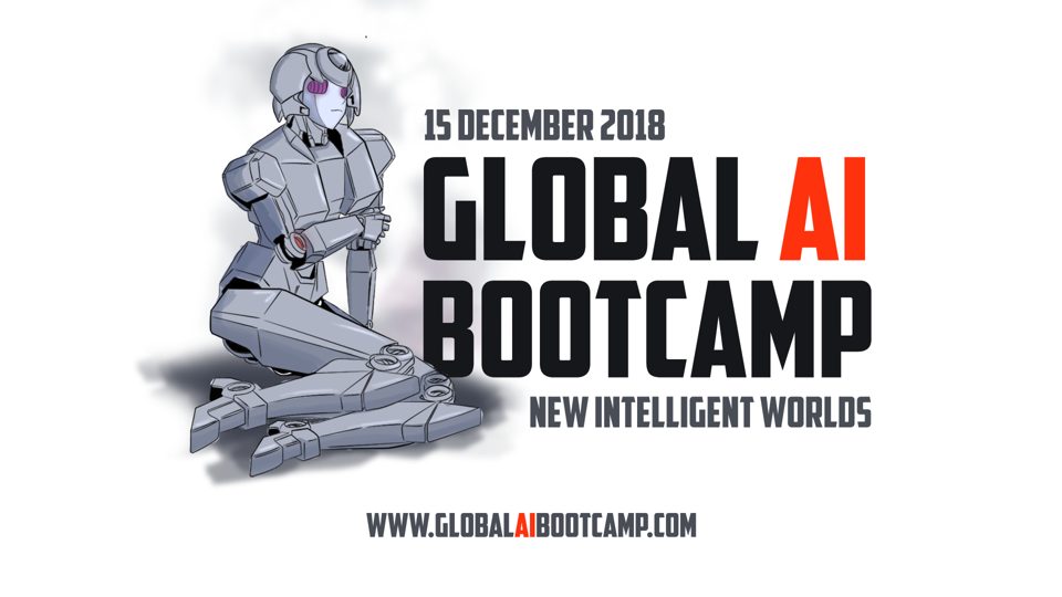 Global AI Bootcamp 2018 banner