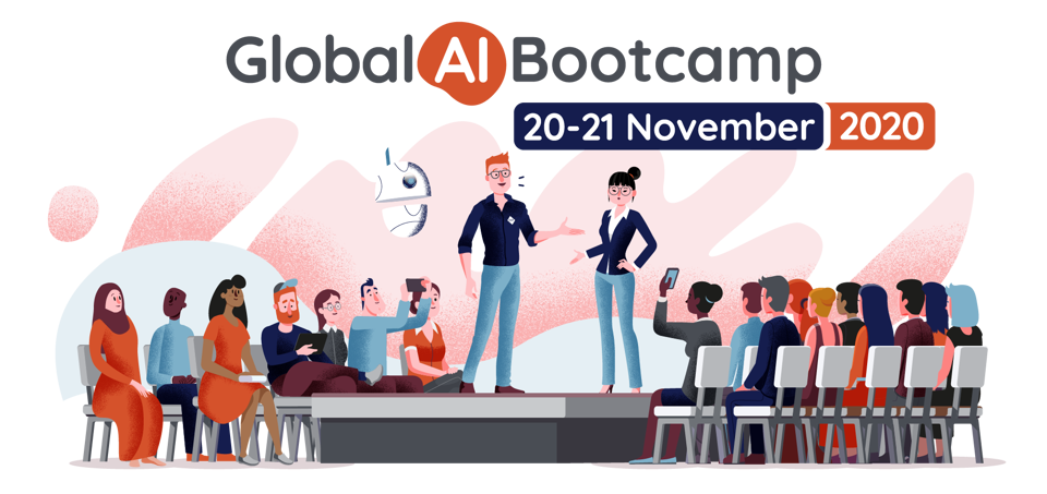 Global AI Bootcamp 2020-2021 banner
