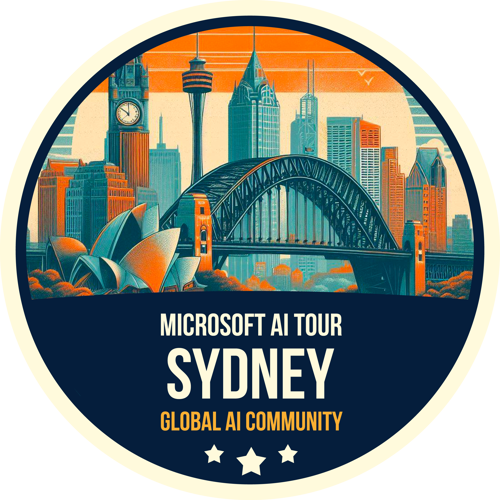 Badge Microsoft AI Tour - Sydney