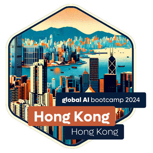 Badge Global AI Bootcamp 2024 - Hong Kong - Hong Kong - Attendee