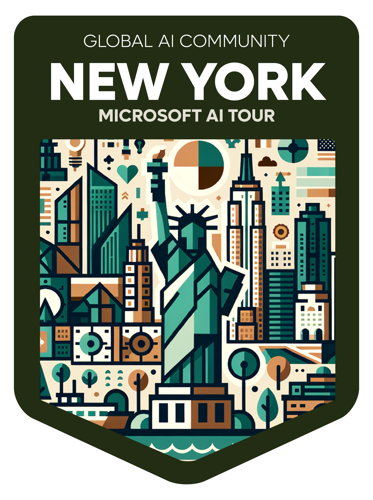 Badge Microsoft AI Tour - New York 2025