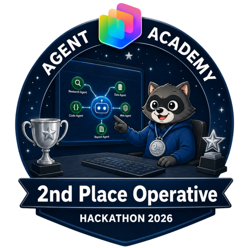 Badge Agent Academy Hackathon - Operative - 2nd place