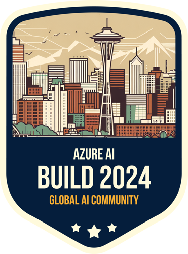 Badge Microsoft Build 2024