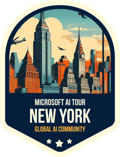 Badge Microsoft AI Tour - New York