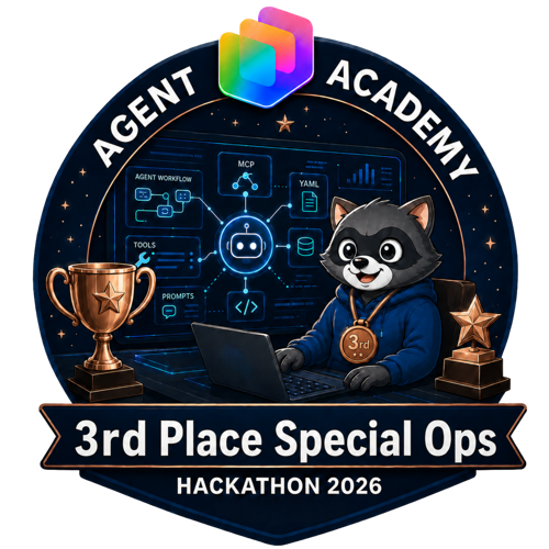 Badge Agent Academy Hackathon - Special Ops - 3rd place