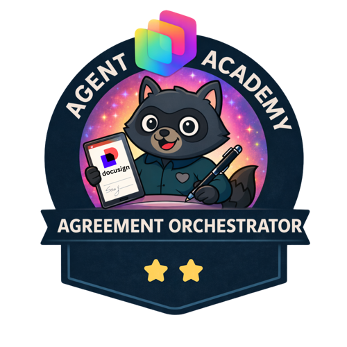 Badge Copilot Studio Agent Academy - Agreement Orchestrator