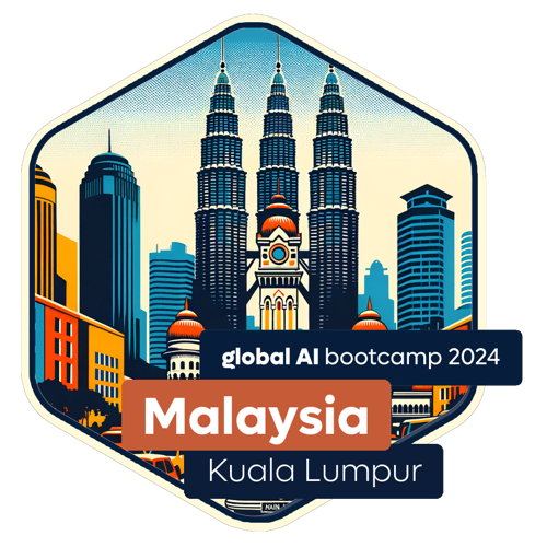 Badge Global AI Bootcamp 2024 - Malaysia - Kuala Lumpur - Attendee