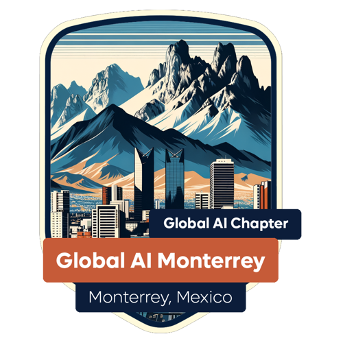 Badge Global AI Monterrey Junio 25 - Attendee