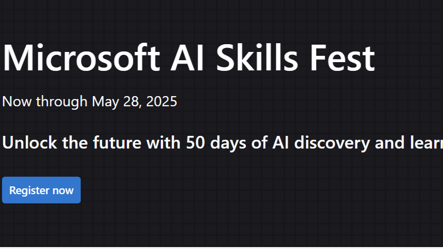 Microsoft AI Skill Fest