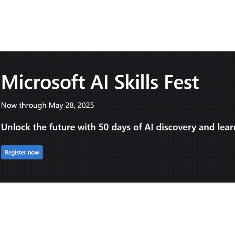 Microsoft AI Skill Fest