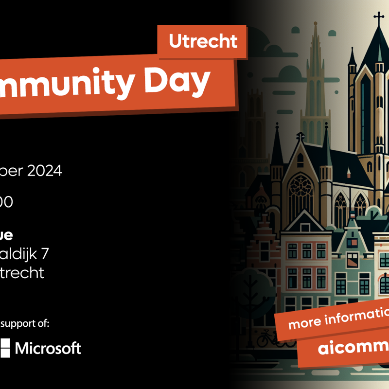 AI Community Day - Utrecht