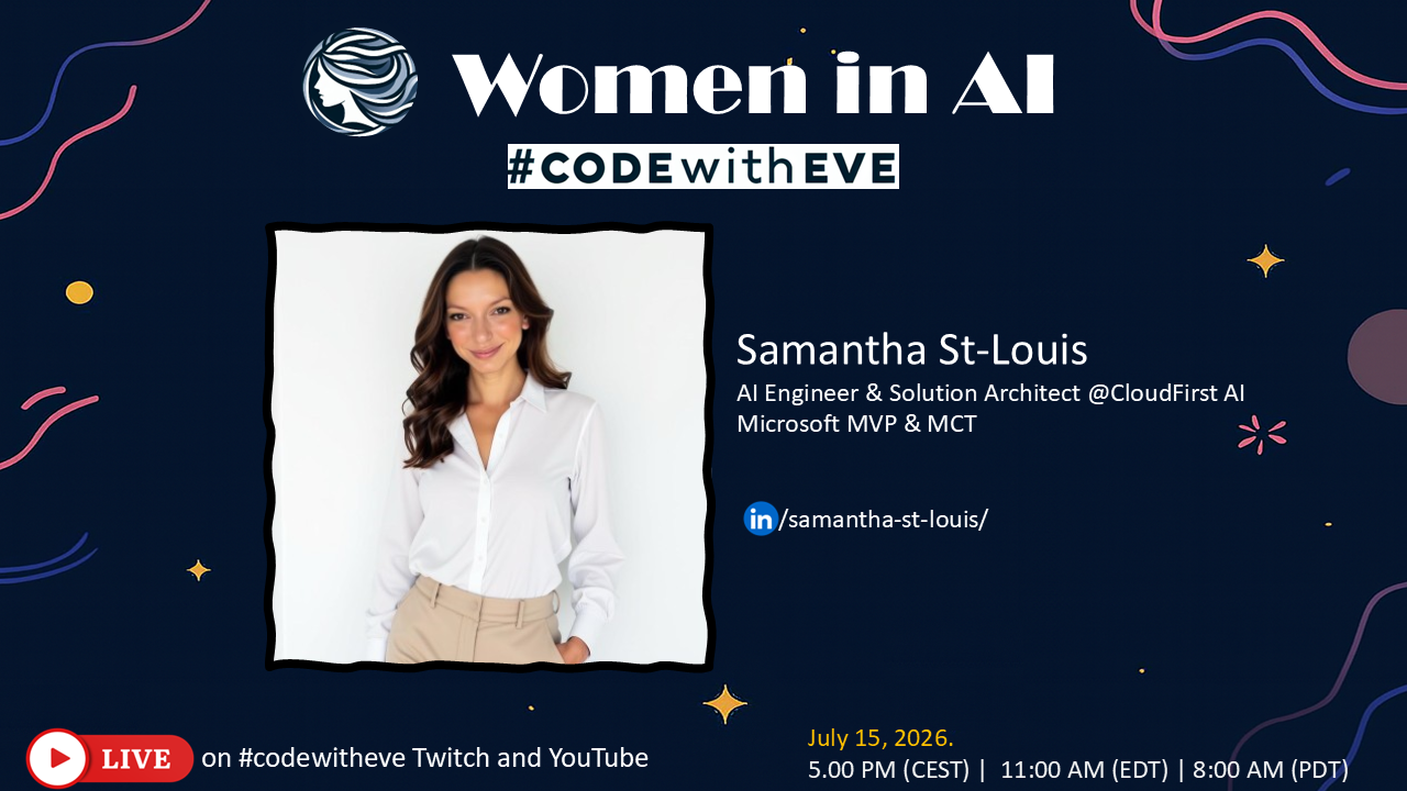 Women in AI - Interview with Samantha