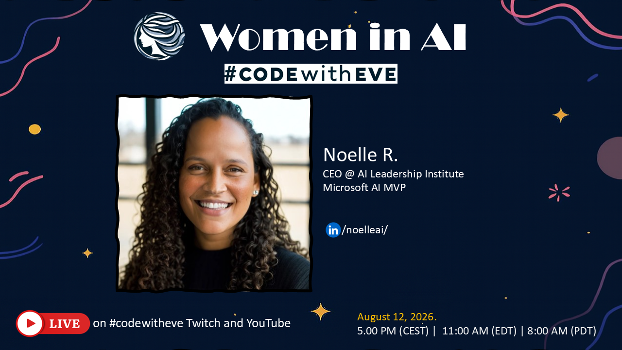 Women in AI - Interview with Noelle