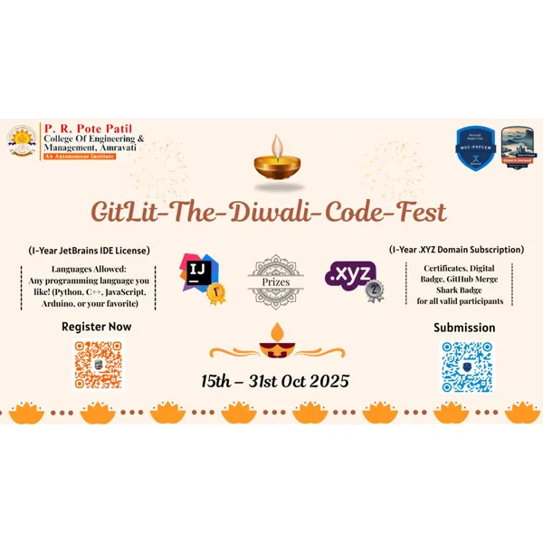 GitLit — The Diwali Code Fest Season 1