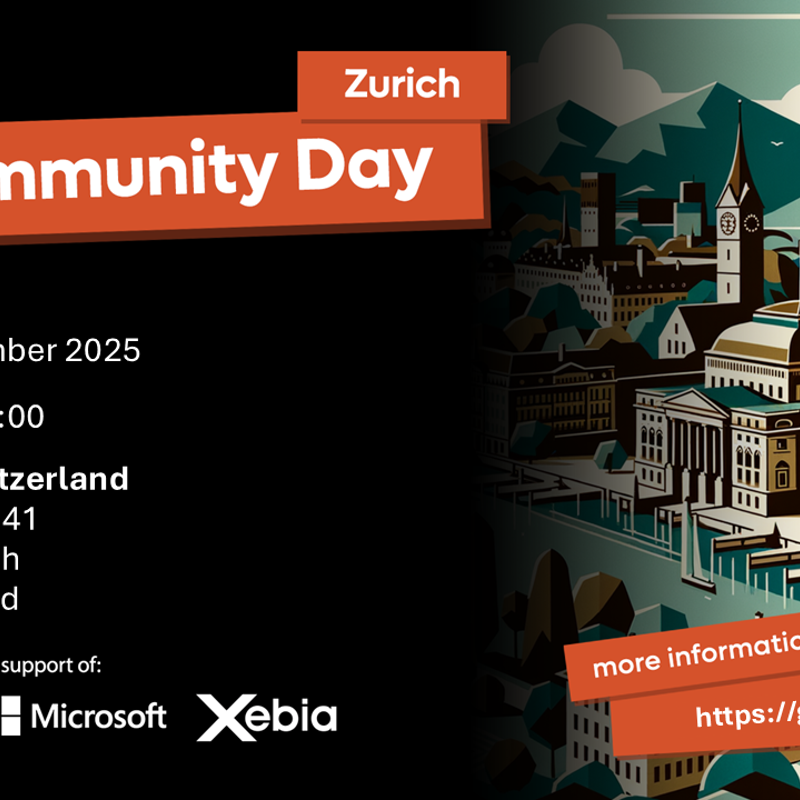 AI Community Day Zurich