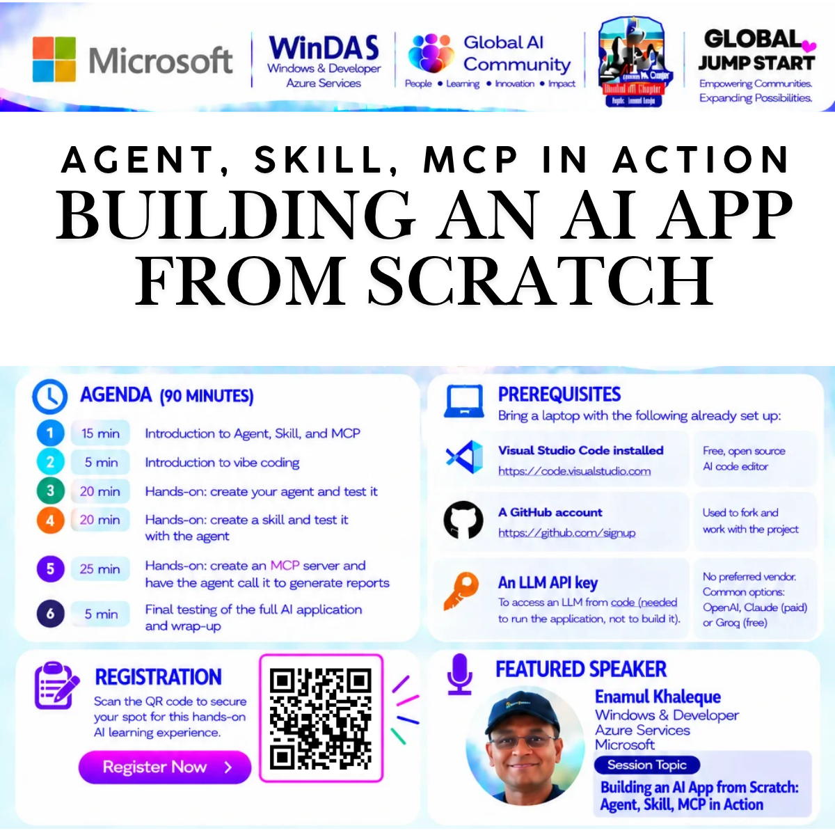 Building an AI App from Scratch: Agent, Skill, MCP in Action
