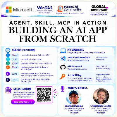 Building an AI App from Scratch: Agent, Skill, MCP in Action