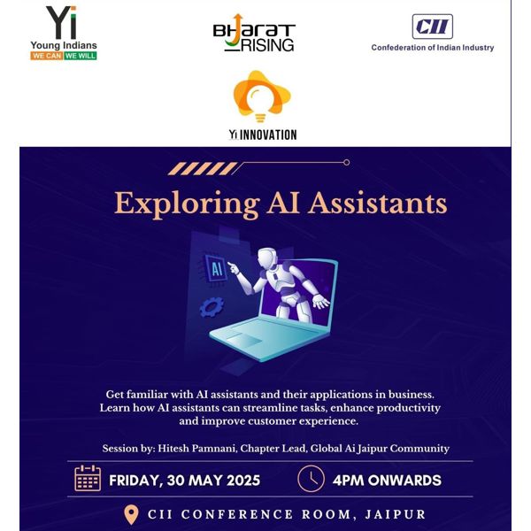 Exploring AI Assistants - CII Jaipur