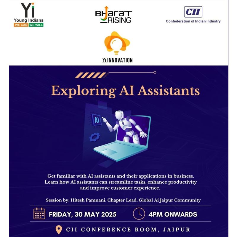 Exploring AI Assistants - CII Jaipur
