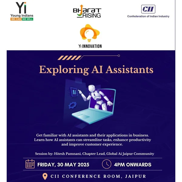 Exploring AI Assistants - CII Jaipur
