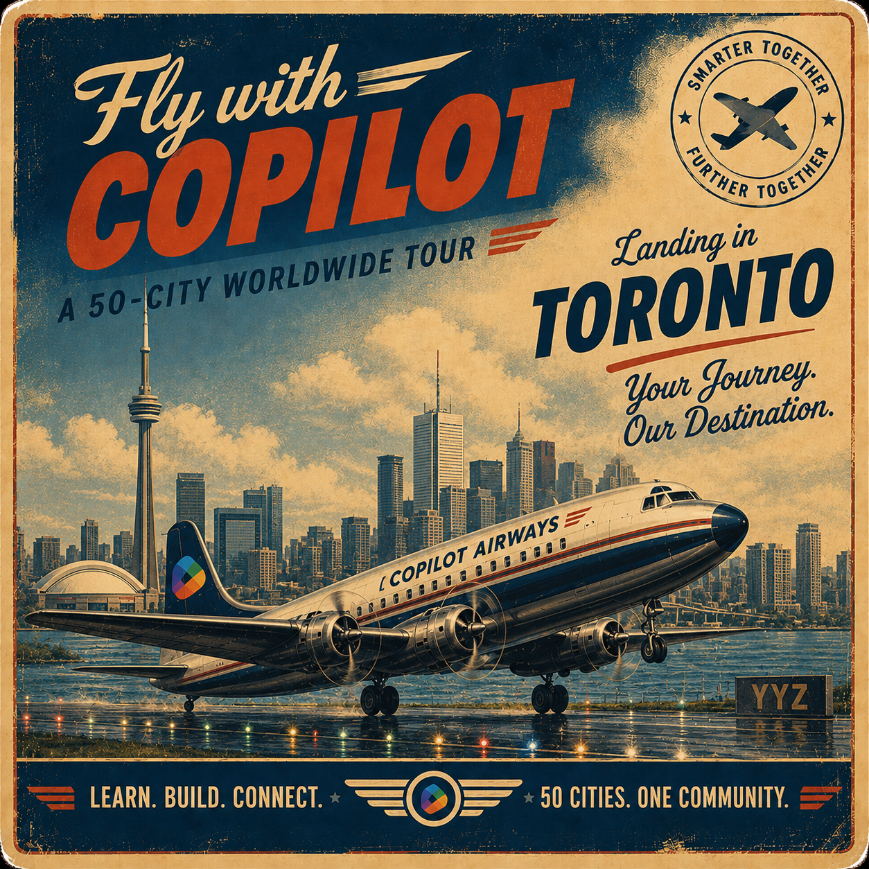 Fly with Copilot: Toronto