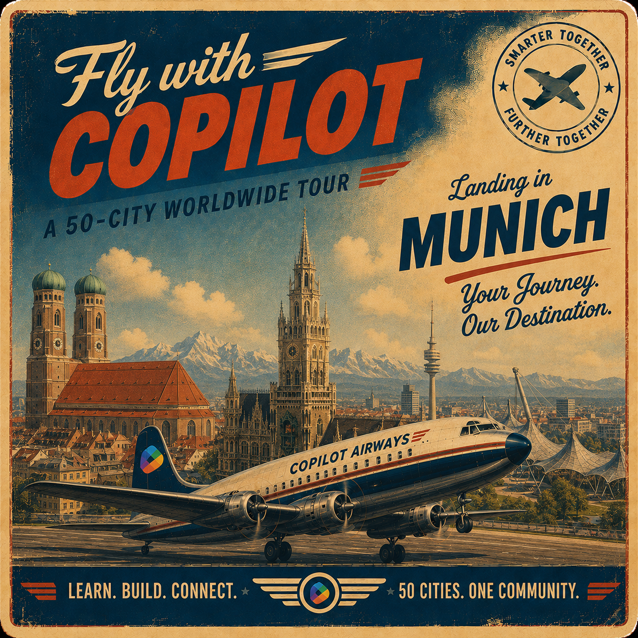 Fly with Copilot: Munich