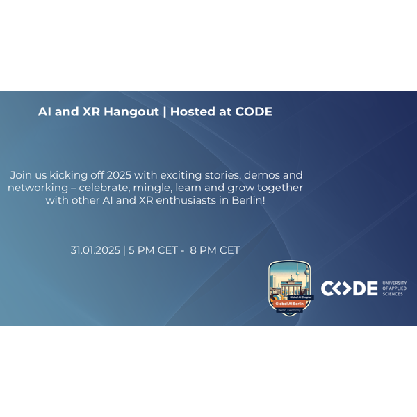 AI and XR Hangout | Hosted at CODE