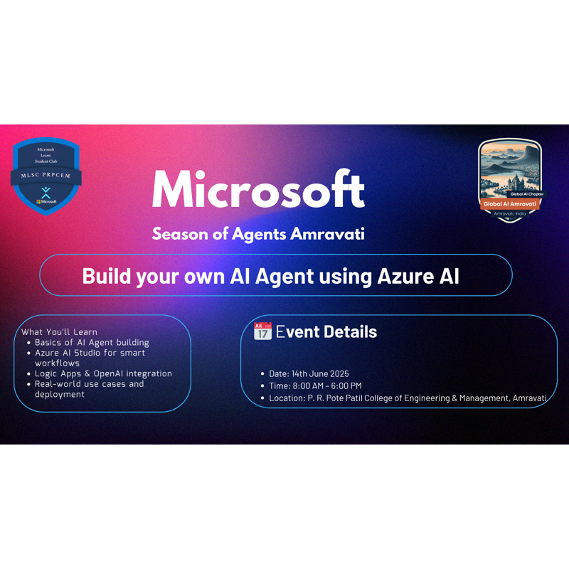 Microsoft Season of Agents Amravati