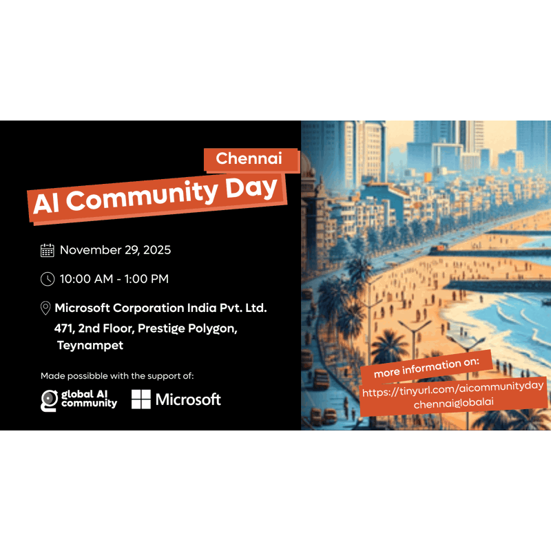AI Community Day – Chennai 2025