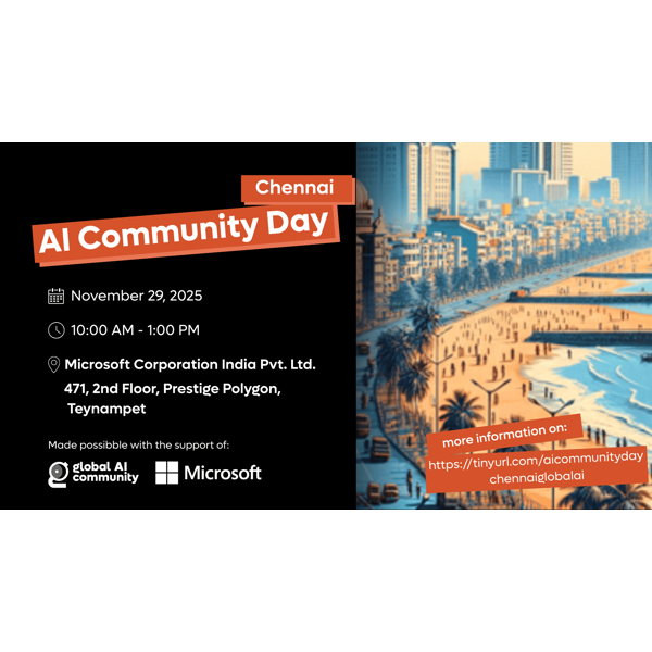 AI Community Day – Chennai 2025