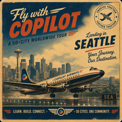 Fly with Copilot: Redmond