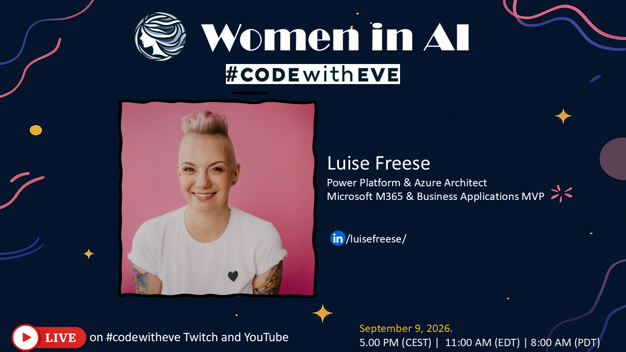 Women in AI - Interview with Luise