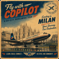 Fly with Copilot: Milan