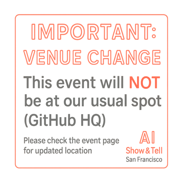AI Show and Tell Sep 2nd