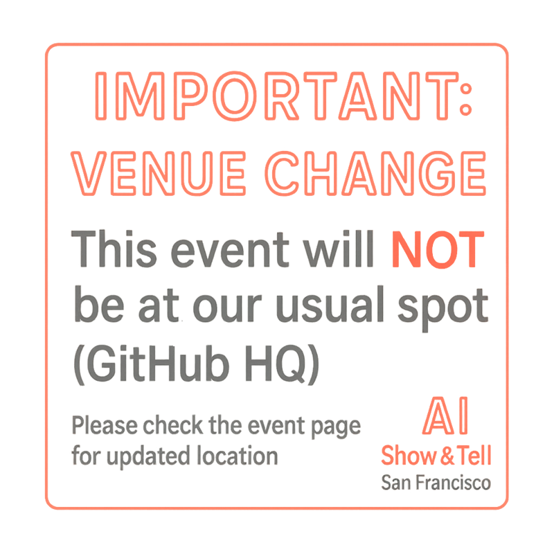 AI Show and Tell Sep 2nd