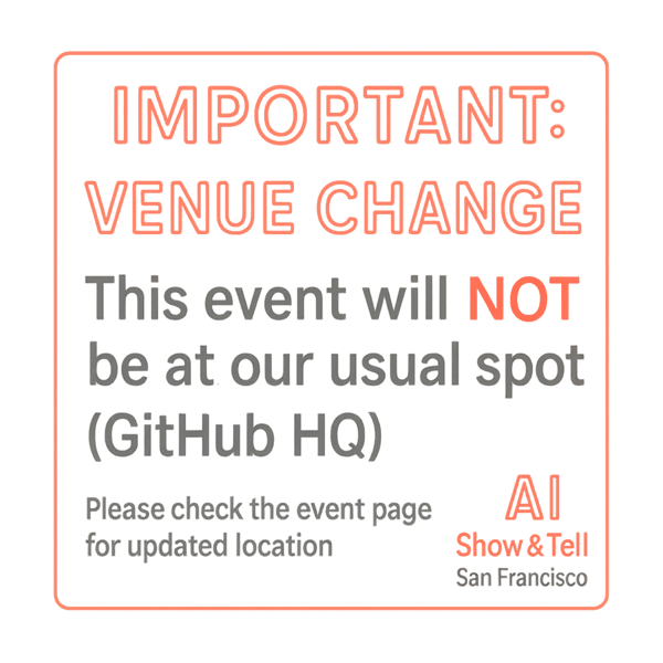 AI Show and Tell Sep 2nd