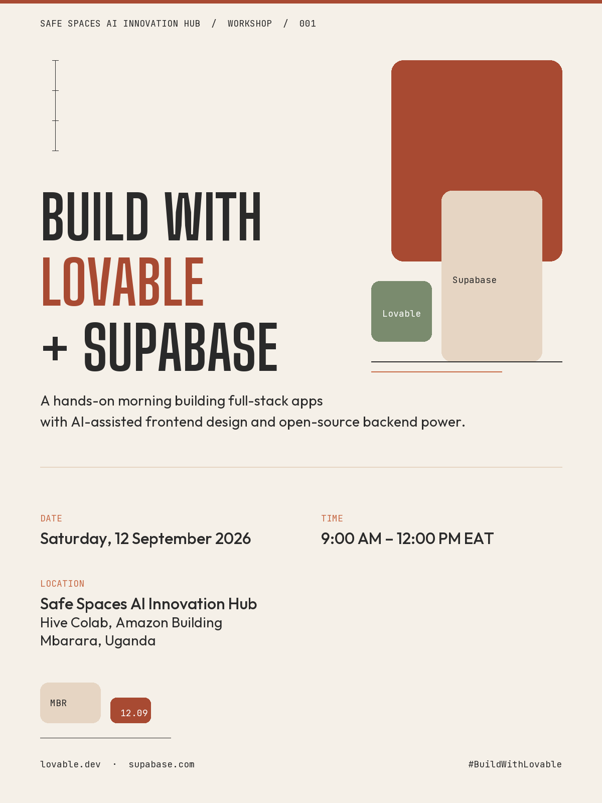 Build with Lovable + Supabase