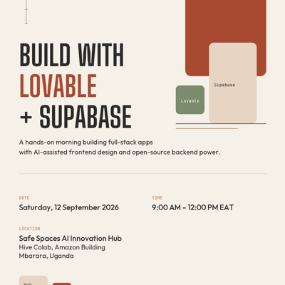 Build with Lovable + Supabase