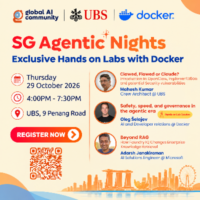 SG Agentic Nights - Exclusive Hands on Labs with Docker