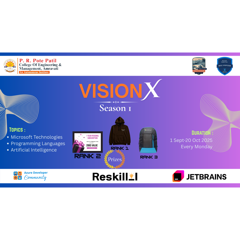 VisionX Season 1