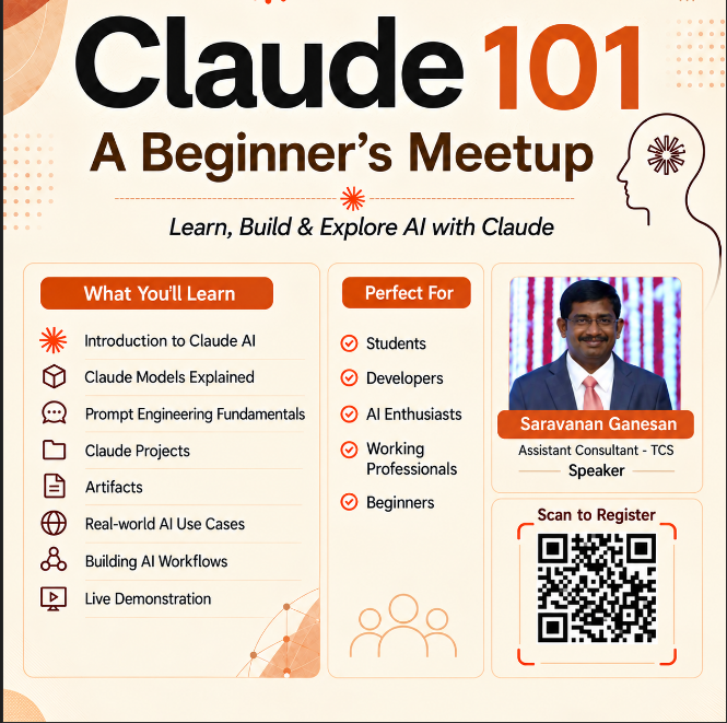  Claude 101 – A Beginner’s Meetup