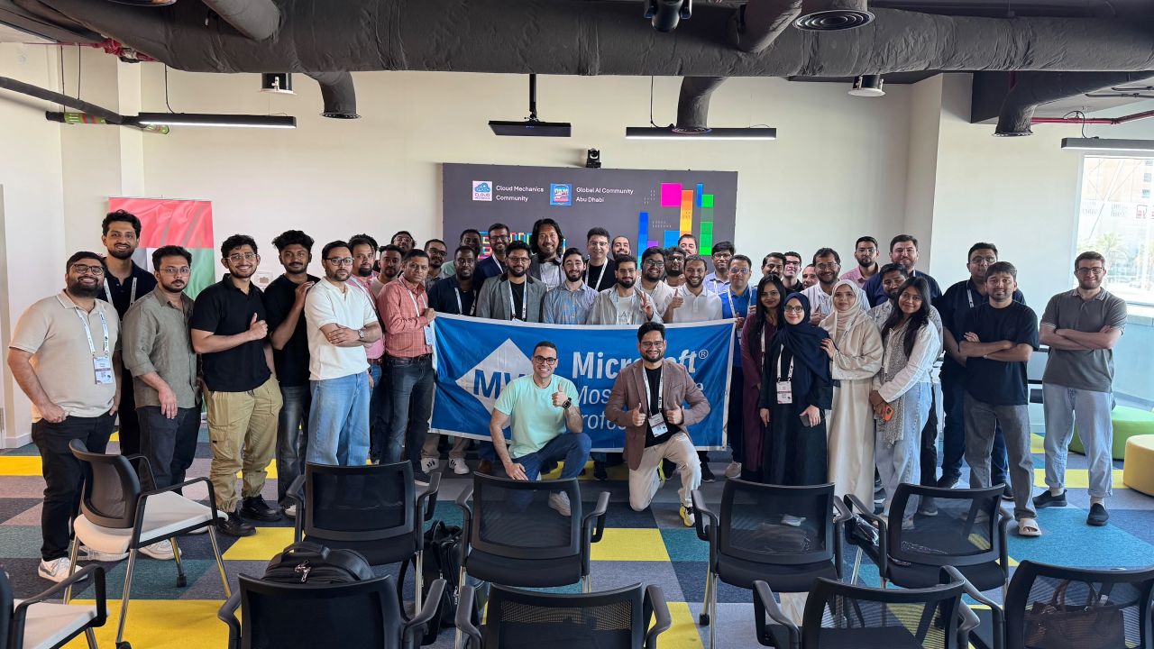 Global AI Abu Dhabi event photo