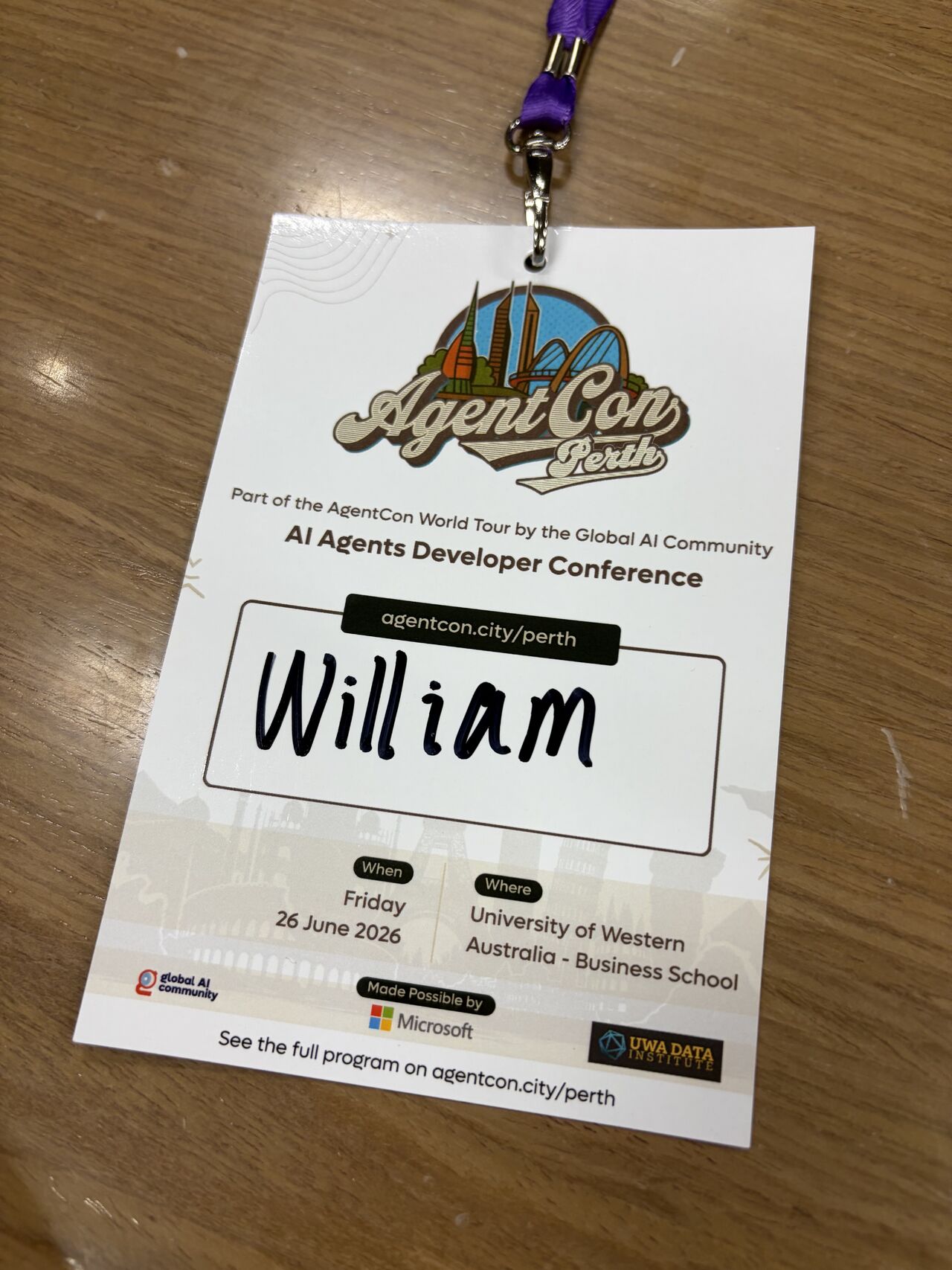 AgentCon - Perth 2026 photo