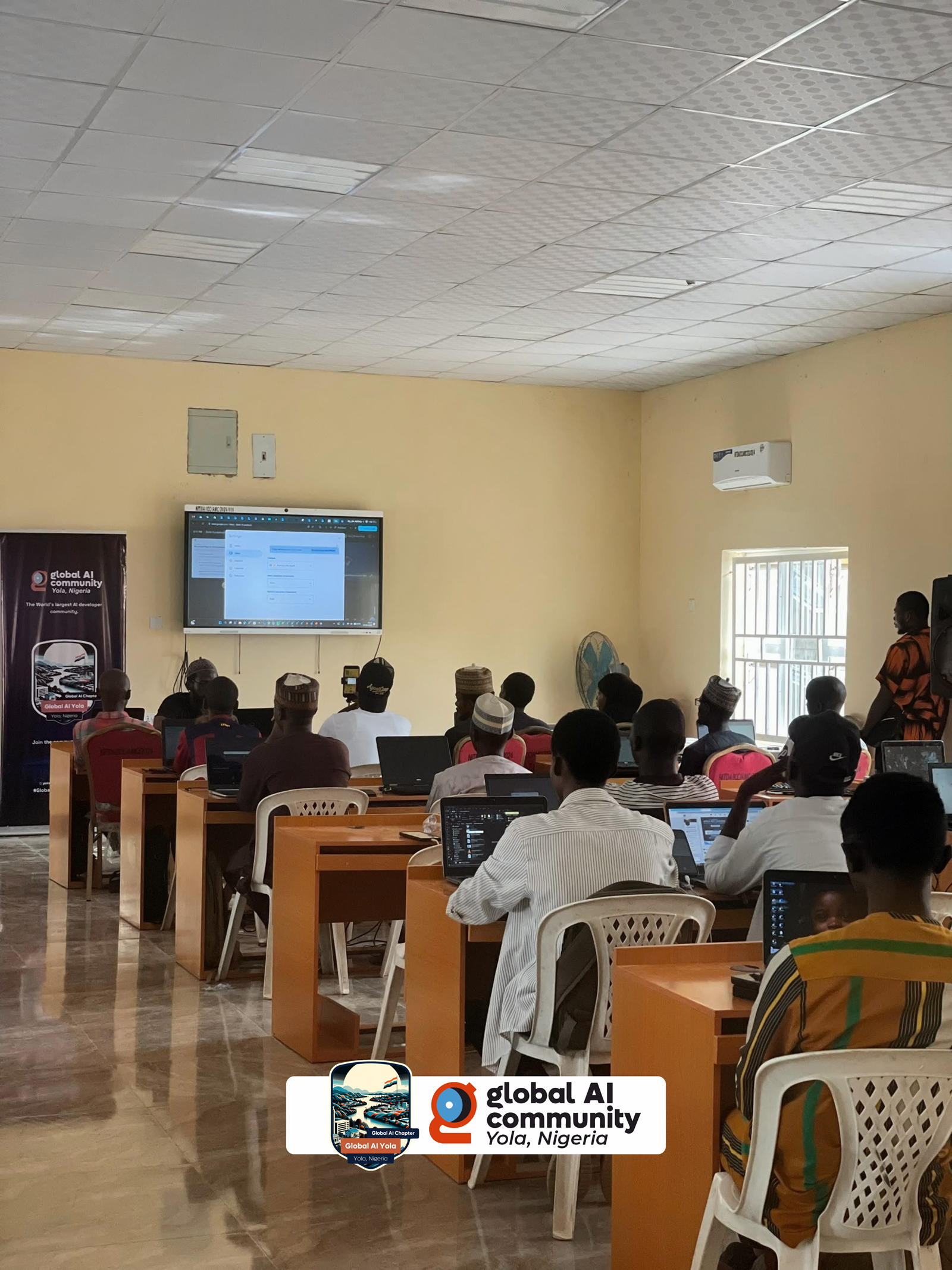 Global AI Yola event photo