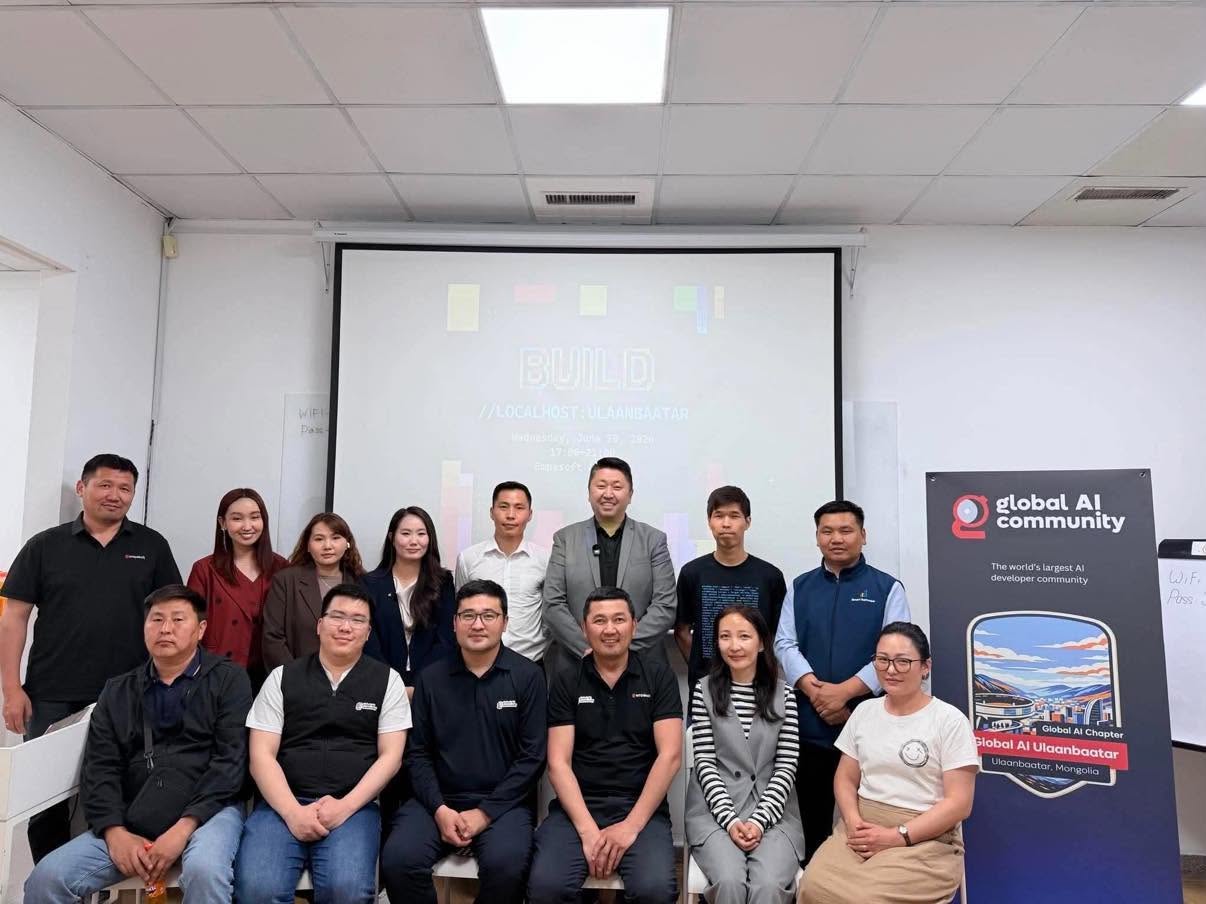 Global AI Ulaanbaatar event photo