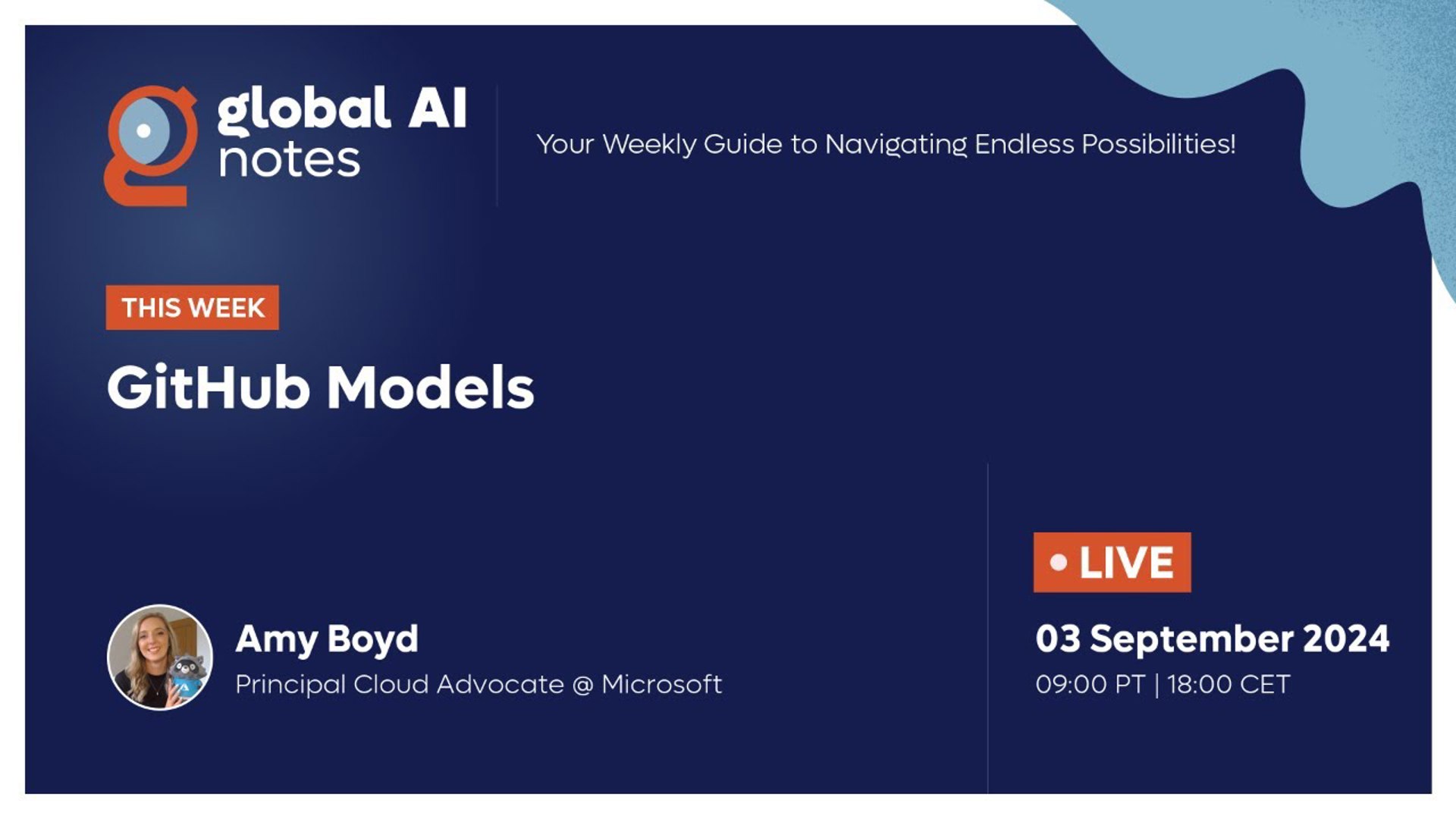 Episode 301 - GitHub models with Amy Boyd