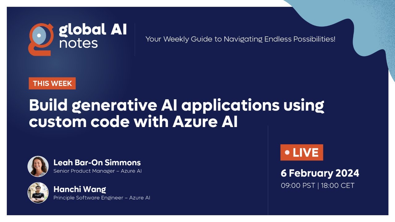 Build generative AI applications using custom code with Azure AI