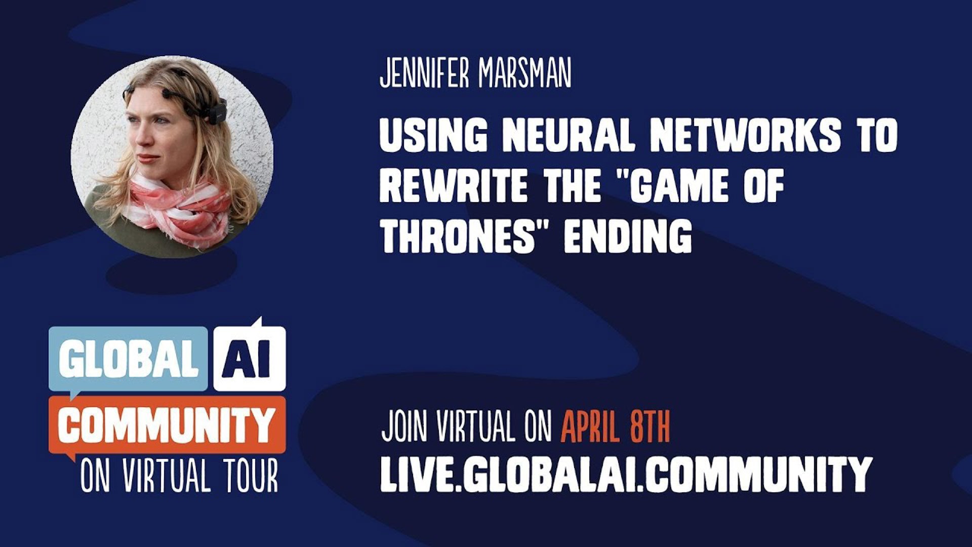 Using Neural Networks to Rewrite the "Game of Thrones" Ending - Jennifer Marsman